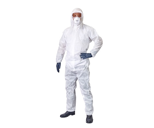 原田産業 防護服 ファインガードプロ A09 2Lサイズ 50枚入 30021175 1箱(ご注文単位1箱)【直送品】