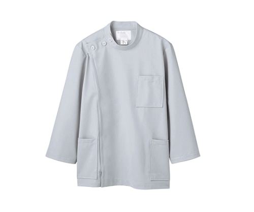 住商モンブラン ケーシー メンズ 8分袖 グレー 72-715 LL 1枚（ご注文単位1枚）【直送品】