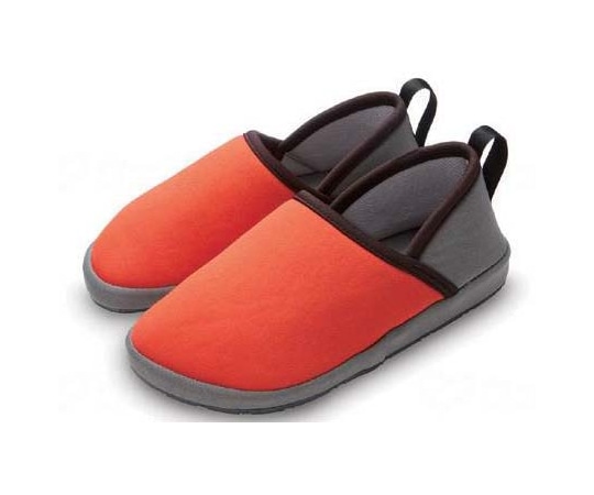 ホンシュ Rakudesu室内用サポートシューズ オレンジ S NJ1156L73S 1足（ご注文単位1足）【直送品】