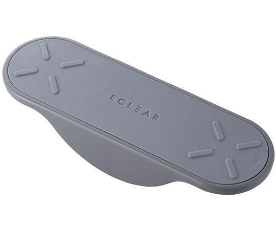 エレコム エクリアストレッチ 靴のままでも使えるフットストレッチボード オフィスストレッチ グレ- HCK-SBDGY 1個（ご注文単位1個）【直送品】