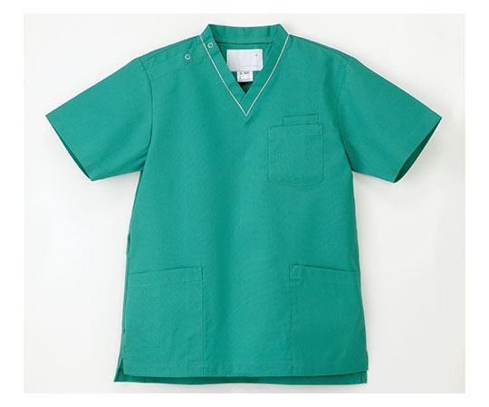 ナガイレーベン 男女兼用上衣 グリーン BL SL5092 1枚（ご注文単位1枚）【直送品】