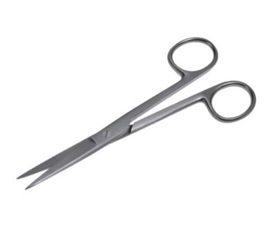 日本フリッツメディコ 外科剪刀 11.5cm 両尖 BS-109SG 1本(ご注文単位1本)【直送品】