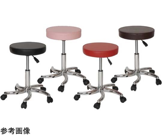 CML スツールCML800B（メッキタイプ）ピンク S型 A200204 1個（ご注文単位1個）【直送品】