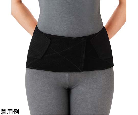 竹虎 ランバックスリム ブラック L 033974 1枚（ご注文単位1枚）【直送品】