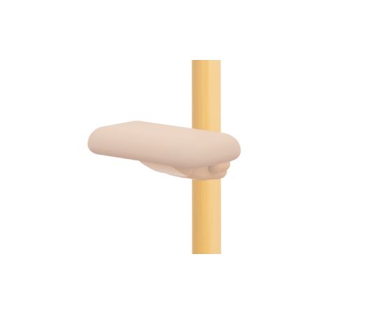 DIPPERホクメイ ベスポジBPZ プッシュ手すり 単品 BPZ-400 1個（ご注文単位1個）【直送品】