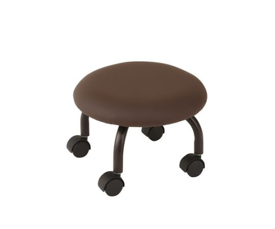 フィフティ・ヴィジョナリー ミニスツール 固定 (ブラウン) FV-502-BR 1脚(ご注文単位1脚)【直送品】