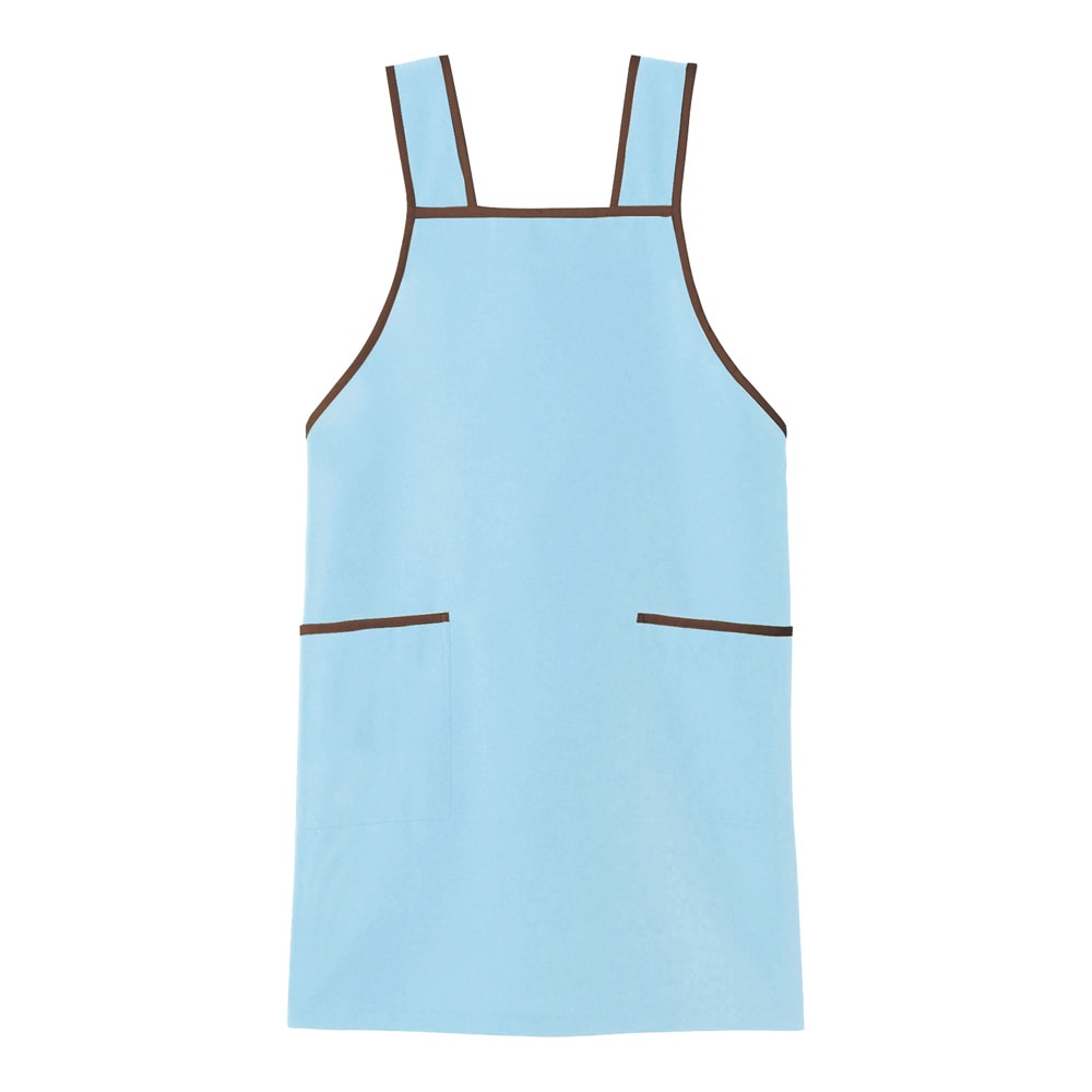 カーシーカシマ エプロン サックス フリー 1枚(ご注文単位1枚)【直送品】