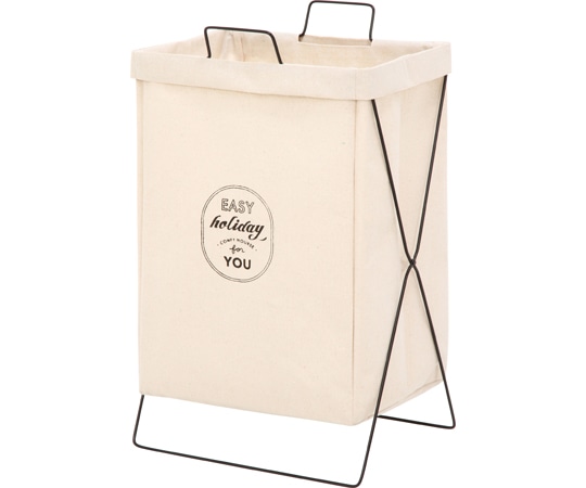 不二貿易 ランドリーボックス 横型取手付 IV 1セット（6個入） 32810 1セット（ご注文単位1セット）【直送品】