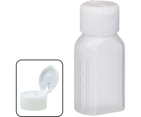 金鵄製作所 マーカー投薬瓶 30mL ワンタッチキャップ（ホワイト:白）1箱（200本入） B3550-00000 1箱（ご注文単位1箱）【直送品】