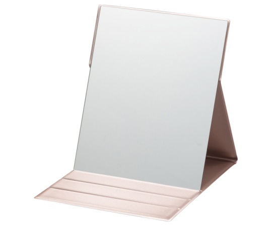 堀内鏡工業 プロモデル折立ナピュアミラー ピンクゴールド L HP-35G 1個（ご注文単位1個）【直送品】