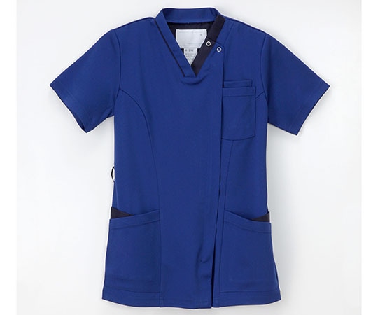 ナガイレーベン 女子スクラブ ロイヤルブルー+ネイビー M RF-5142 1枚（ご注文単位1枚）【直送品】