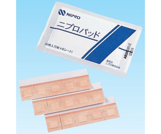 ニプロ ニプロパッドR 50パッチ 1袋（30枚入） 11746 1袋（ご注文単位1袋）【直送品】