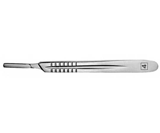 NAPOX 替刃メスホルダー 130mm D-12-4 1個（ご注文単位1個）【直送品】