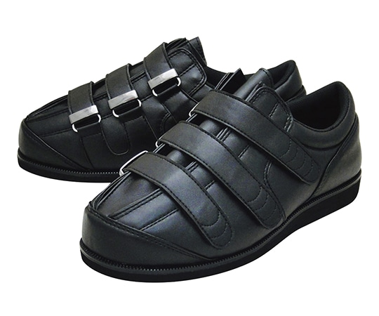 アスティコ リハビリシューズ すたこらさんソフト 59 ブラック 28.0  1足（ご注文単位1足）【直送品】