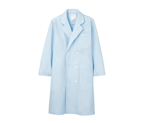 住商モンブラン 診察衣 メンズ 長袖W サックス 51-613 LL 1枚(ご注文単位1枚)【直送品】