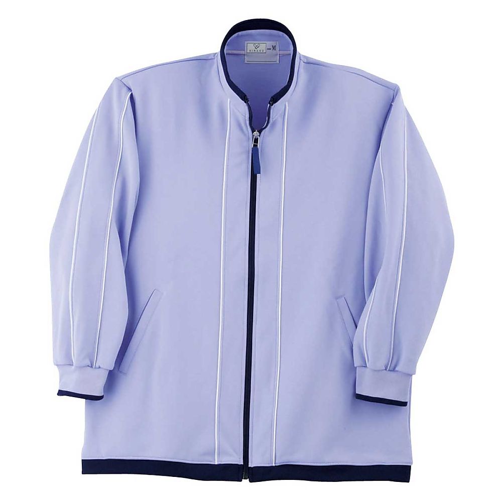 KIRAKU（トンボ） ハーフジャケット ラベンダー 4L（身丈79cm） CR051-80 4L 1枚（ご注文単位1枚）【直送品】