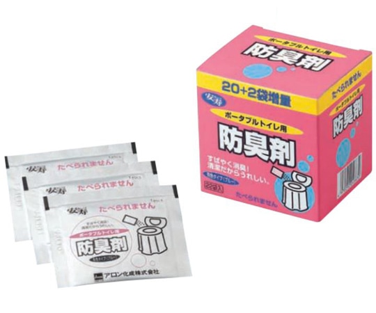 アロン化成 ポータブルトイレ用防臭剤22 1箱（22包入） 533-208 1箱（ご注文単位1箱）【直送品】