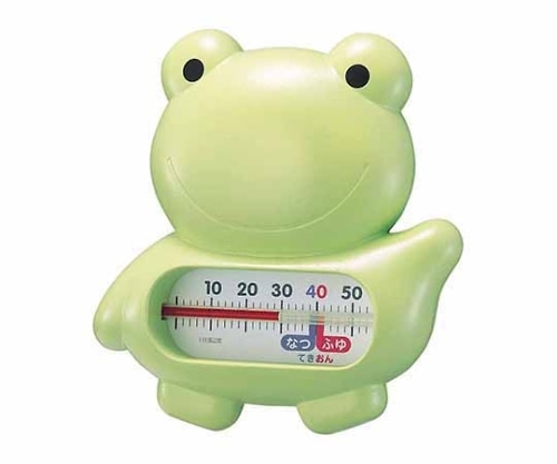 エンペックス気象計 うきうきトリオ カエル（浮型湯温計） 97×102×38mm 60g（ビニール） TG-5146 1個（ご注文単位1個）【直送品】