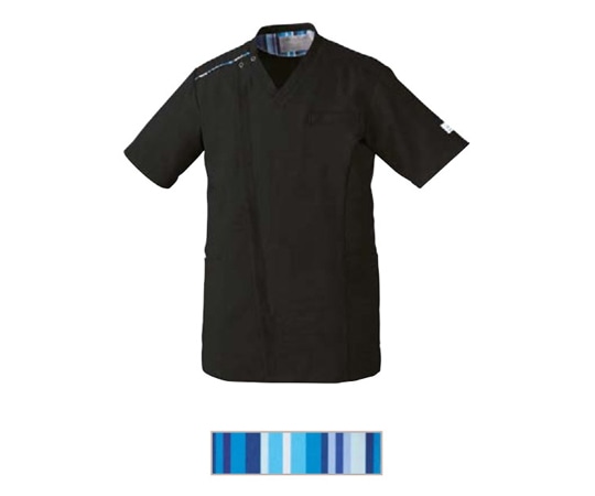 MICHEL KLEIN（ミッシェルクラン） ファスナースクラブ[男性用] ブラック 3L ストレッチトロピカル MK-0003 1着（ご注文単位1着）【直送品】