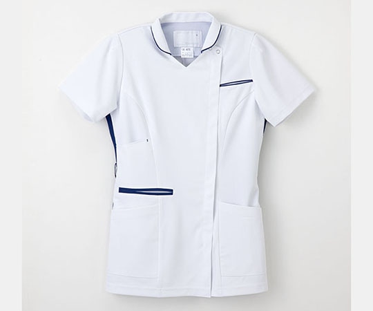 ナガイレーベン 女子ハイブリッドメディウェア Tロイヤルブルー EL LX4072 1枚（ご注文単位1枚）【直送品】