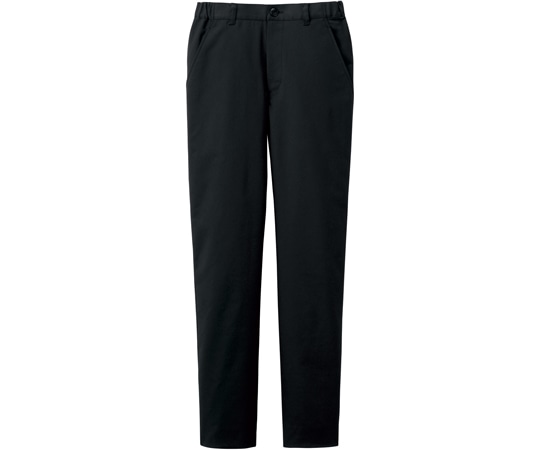 KAZEN 男女兼用パンツ ブラック LL KZN860-5L 1枚（ご注文単位1枚）【直送品】