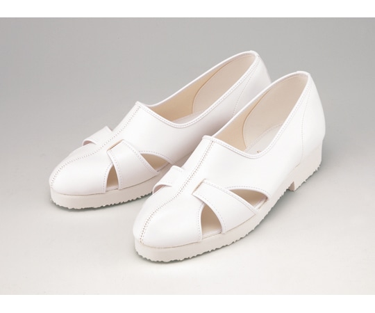 マリアンヌ製靴 ナースシューズ ホワイト 26.5cm No.20 1足(ご注文単位1足)【直送品】