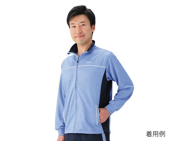 自重堂 ハーフジャケット（男女兼用） ブルー S WH90245-027 1枚（ご注文単位1枚）【直送品】