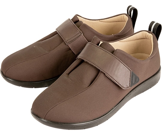 オオサキメディカル PH転びにくいシューズつま先あり 茶 3L 71412 1足（ご注文単位1足）【直送品】