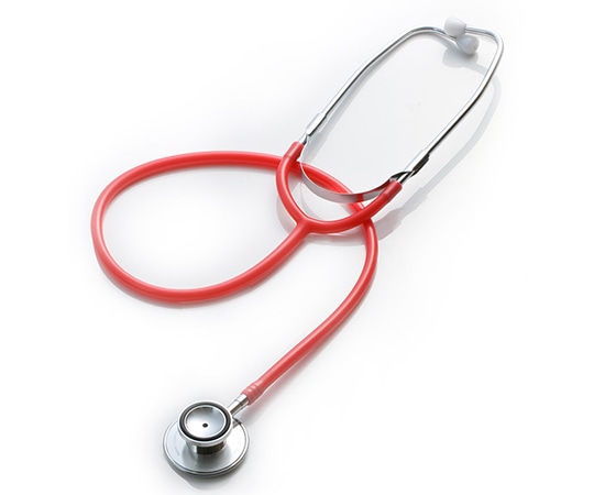 フォーカルコーポレーション シャープスコープ 外バネタイプ ヘッド:シルバー チューブ:レッド FC-202 1本（ご注文単位1本）【直送品】