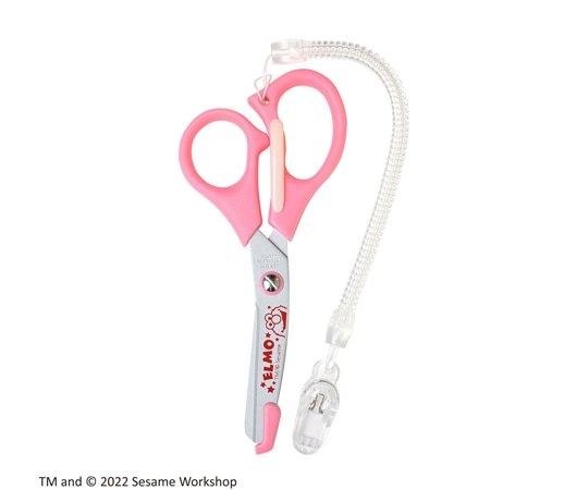 セントレディス キャラクター医療用はさみ セサミストリート エルモ ピンク ST-US0001 1本(ご注文単位1本)【直送品】