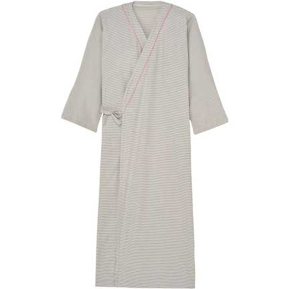 KIRAKU（トンボ） ニット患者衣 浴衣 ベージュ S 1ケース（10枚入） CV023-28 S 1ケース（ご注文単位1ケース）【直送品】