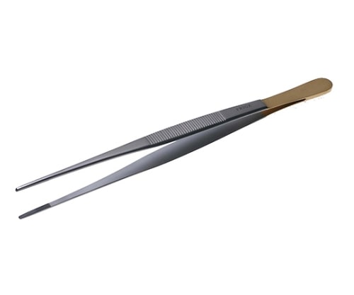 日本フリッツメディコ T/Cポッツ・スミス 先細ピンセット 15cm 0.5チップ付 A003-015X 1本（ご注文単位1本）【直送品】
