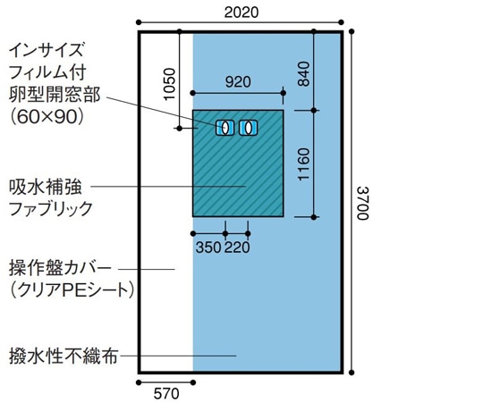 日昭産業 フェモラールアンギオシート（ロング） 1セット（18枚入） 22708 1セット（ご注文単位1セット）【直送品】