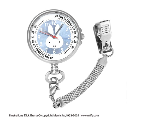 セントレディス ミッフィー クリップウォッチ ブルー ST-PLMF0006 1個（ご注文単位1個）【直送品】