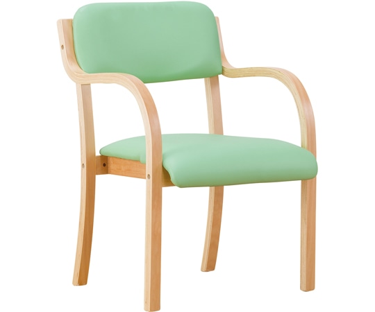 ファミリー・ライフ 立ち座りサポートチェア 1脚 グリーン 0408620 1箱（ご注文単位1箱）【直送品】