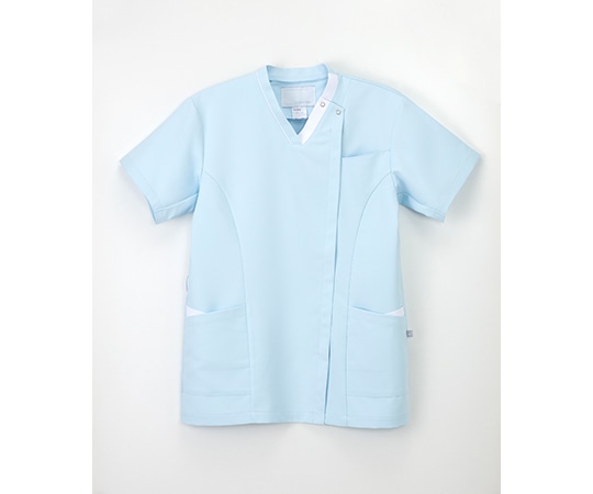 ナガイレーベン 男女兼用スクラブ ブルー LL CFS-2657 1枚（ご注文単位1枚）【直送品】