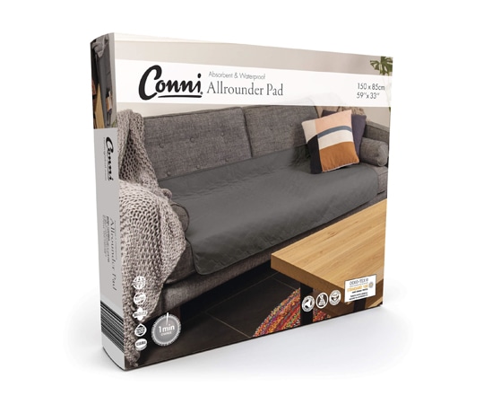 Conni オールラウンダーパッド チャコール CXAR-150085-25-1CH 1枚（ご注文単位1枚）【直送品】
