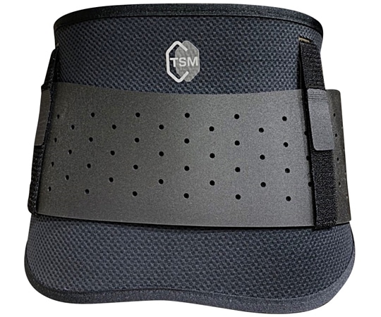 TSM 熱可塑性腰サポーター+合成ゴム(Lサイズ)セット 1セット(2点入) TW005-L 1セット(ご注文単位1セット)【直送品】
