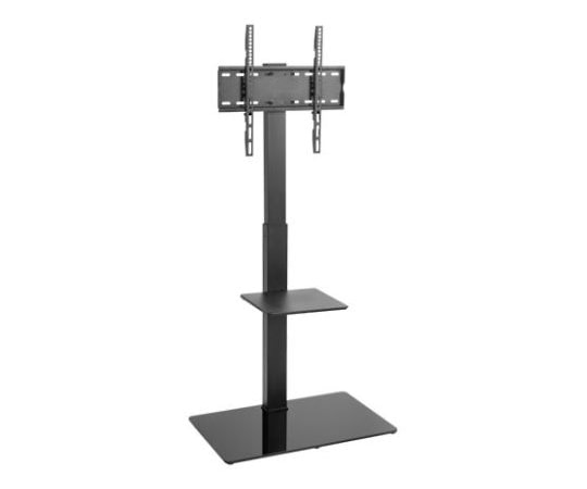 武田コーポレーション 壁寄せTVスタンド N1-KTVL65BK 1個(ご注文単位1個)【直送品】