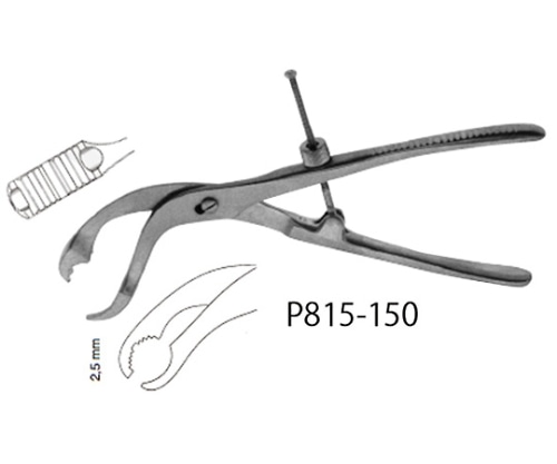 日本フリッツメディコ 骨鉗子 15cm P815-150 1個（ご注文単位1個）【直送品】
