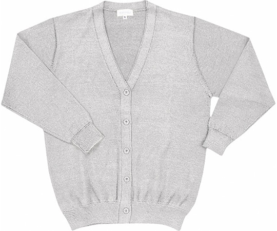 WHISEL（自重堂） カーディガン ライトグレー 3L WH90019 1枚（ご注文単位1枚）【直送品】