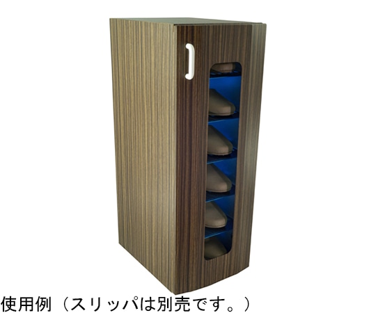 東邦歯科産業 UVクリーン キュート6足 光触媒・殺菌灯仕様 左取手 総木目調シート ゼブラウッドダーク  1台（ご注文単位1台）【直送品】