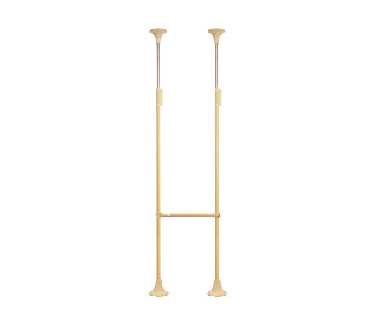 DIPPERホクメイ ベスポジBPZ 丸ベース ロング 耐水 H型 伸縮 固定600-900 セット BPZ-H2700-30 1個（ご注文単位1個）【直送品】