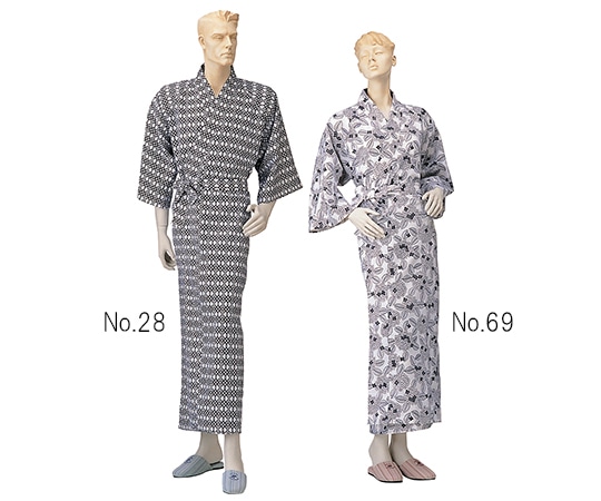 神戸生絲 ガーゼ寝巻 婦人 特大 No.69特大 1枚（ご注文単位1枚）【直送品】