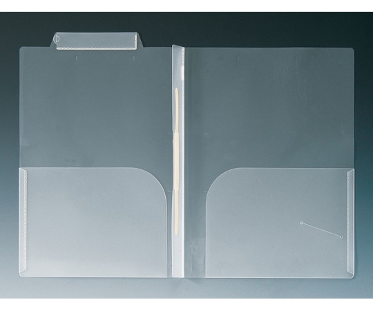 日本ホップス カルテフォルダー(A4ヨコ/ファスナー付) 250枚 CF-A4L-1F2WH 1箱(ご注文単位1箱)【直送品】