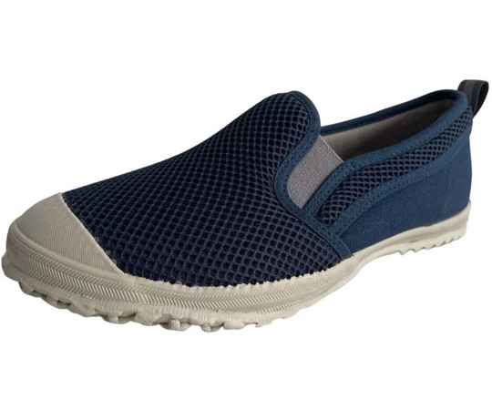 内外ゴム 屋内用上履きシューズTT-4000 ネイビー 25.5cm  1足（ご注文単位1足）【直送品】