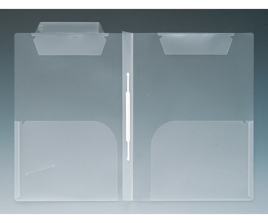 日本ホップス カルテフォルダー(A4ヨコ/ファスナー付) 500枚 CF-A4L-1CF2WST 1箱(ご注文単位1箱)【直送品】