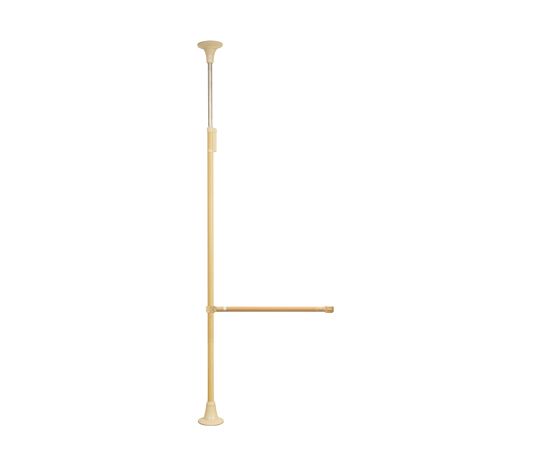 DIPPERホクメイ ベスポジBPZ 丸ベース ロング ト型 伸縮手すり 固定900-1200 セット BPZ-K5500-31 1個（ご注文単位1個）【直送品】