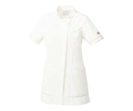 MICHEL KLEIN（ミッシェルクラン） ジャケット[女性用] オフホワイト×ベージュ L コネクト（トリコット） 袖丈20.5cm MK-0041 1着（ご注文単位1着）【直送品】