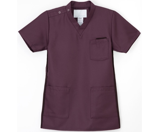 ナガイレーベン 男女兼用スクラブ パープル SS RT-5062 1枚（ご注文単位1枚）【直送品】